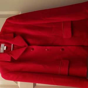 Petite Sophisticate, Size 6. Red color